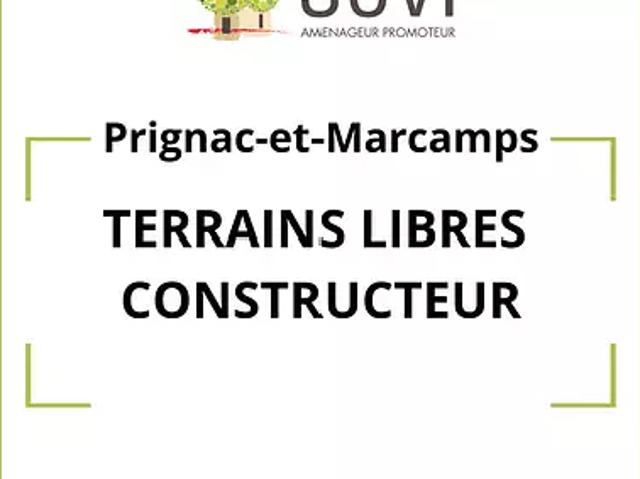 Terrain vente à Les Neuffons, Prignac-et-Marcamps