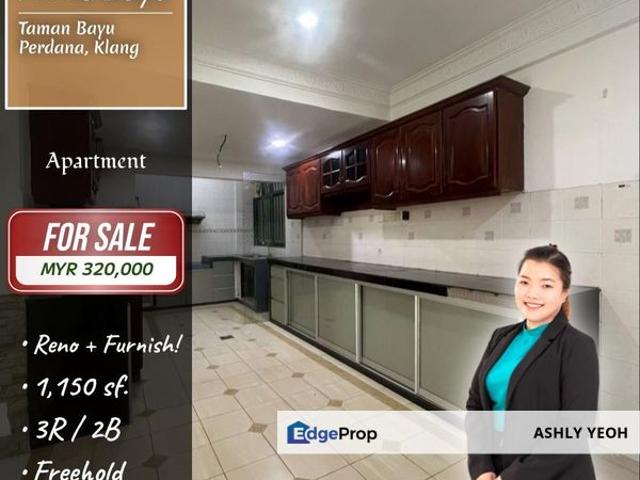 Condominium for sale in Taman Bayu Perdana, Bandaraya Klang