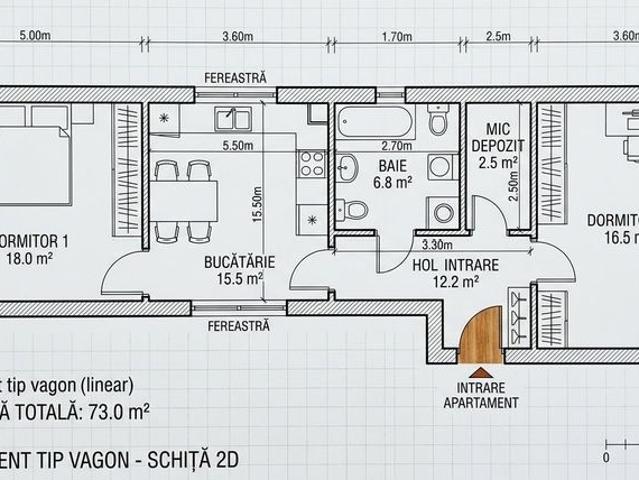 Apartament închirieri în Mărăști, Cluj-Napoca