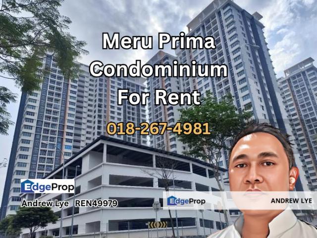 Condominium for rent in Perak, Tanjong Ipoh
