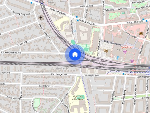 Zimmer til leje i Valby, København