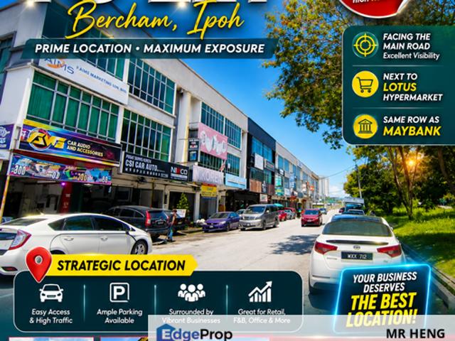 Shop for rent in Perak, Tanjong Ipoh