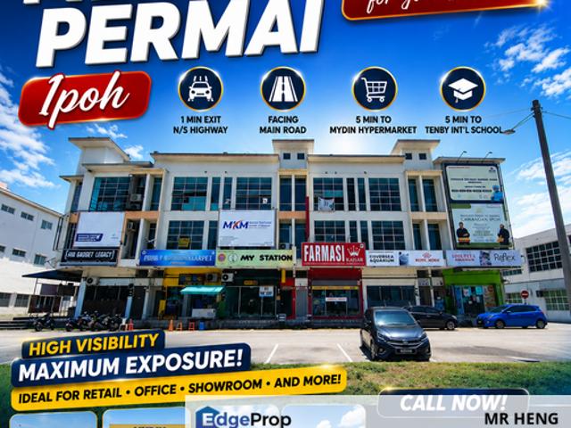 Shop for rent in Perak, Tanjong Ipoh