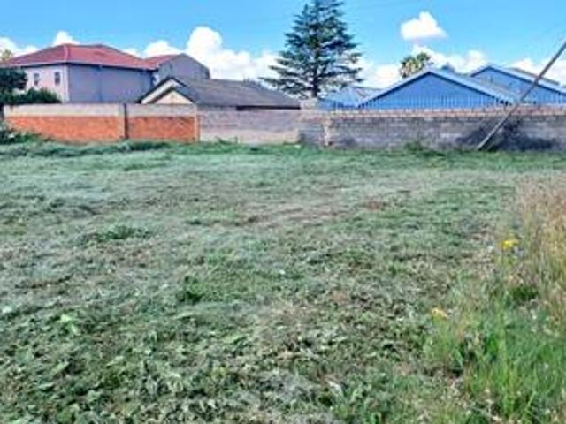Land for sale in Vosloorus, Gauteng