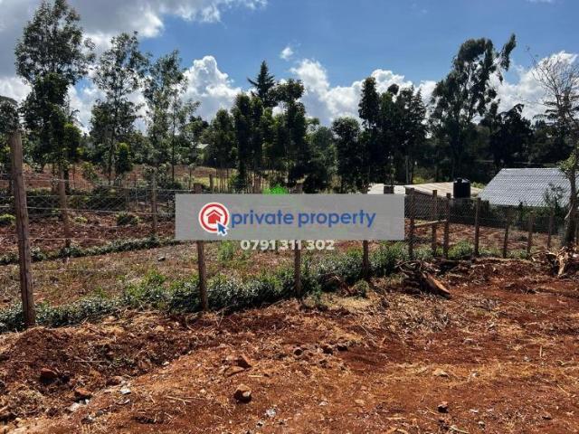 Land for sale in Kikuyu, Kiambu