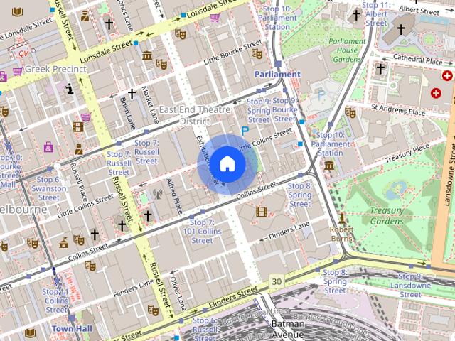Apartment for rent in East End Theatre District, Melbourne