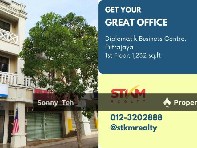 Shop Office for rent in Putrajaya