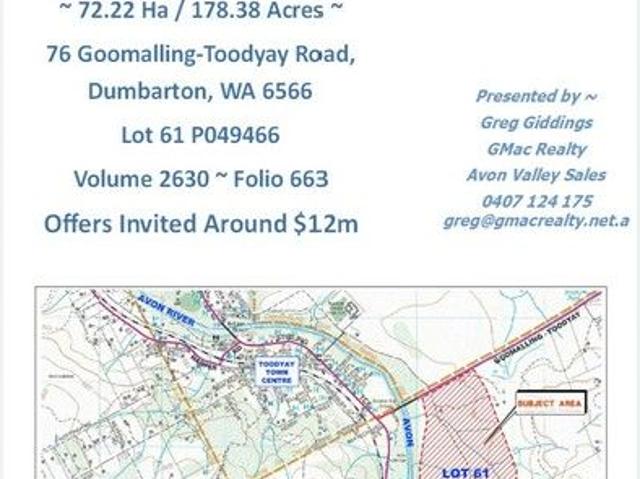 Land for sale in Dumbarton, Western Australia