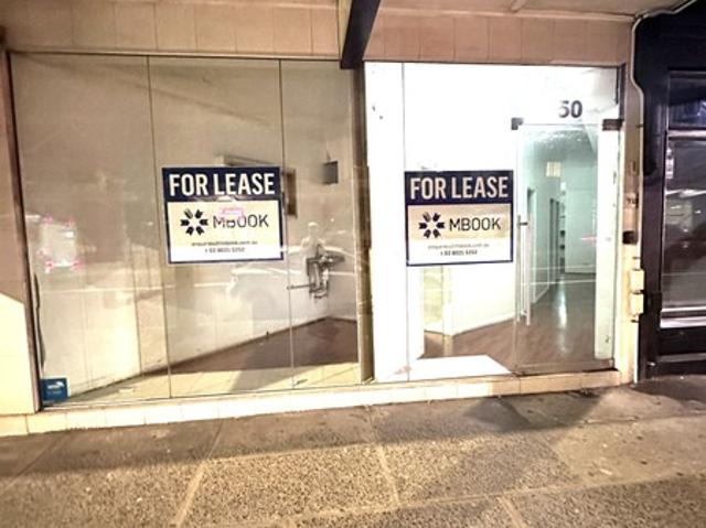 Retail for rent in Sydney, New South Wales