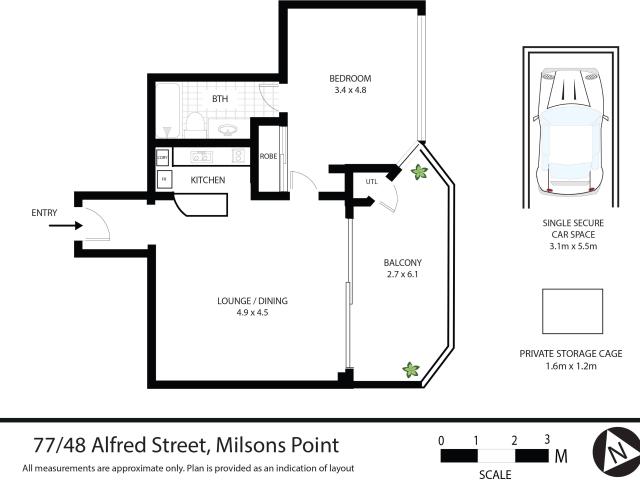 Apartment for sale in Milsons Point, New South Wales
