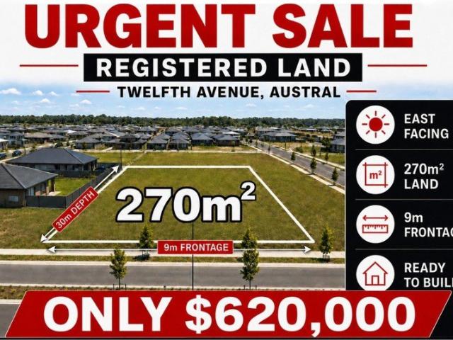 Land for sale in Sydney, New South Wales