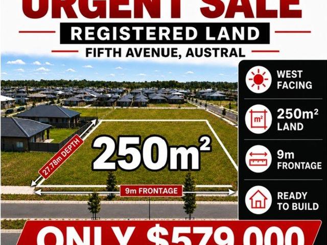 Land for sale in Sydney, New South Wales