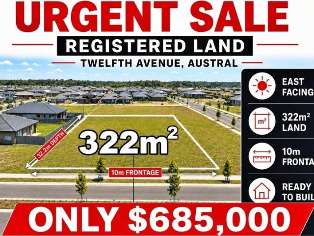 Land for sale in Sydney, New South Wales