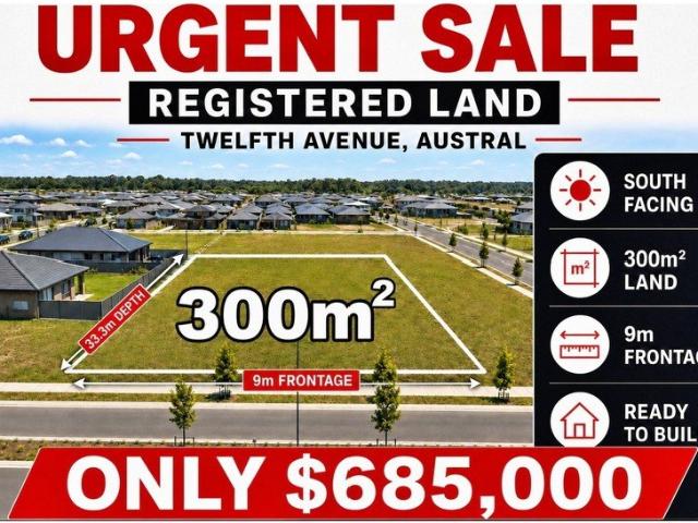 Land for sale in Sydney, New South Wales