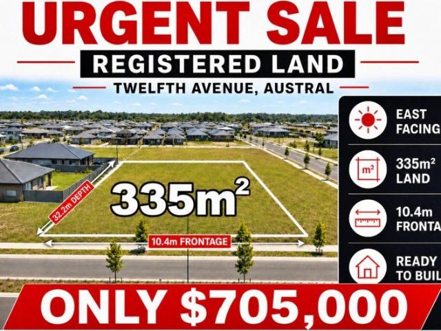 Land for sale in Sydney, New South Wales