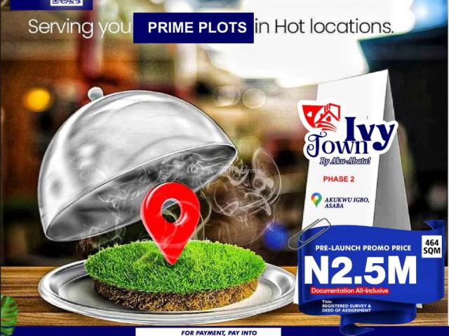 Land for sale in Oshimili South, Delta