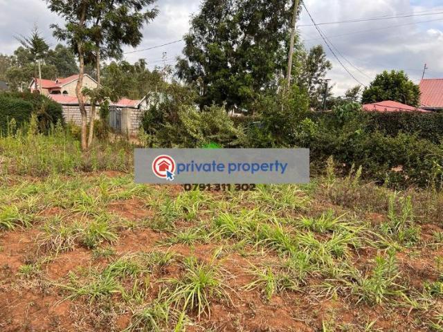 Land for sale in Kikuyu, Kiambu