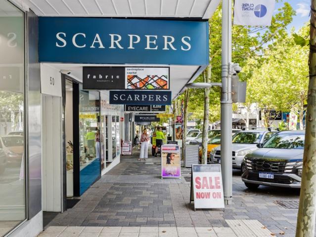Retail for rent in Claremont, Western Australia