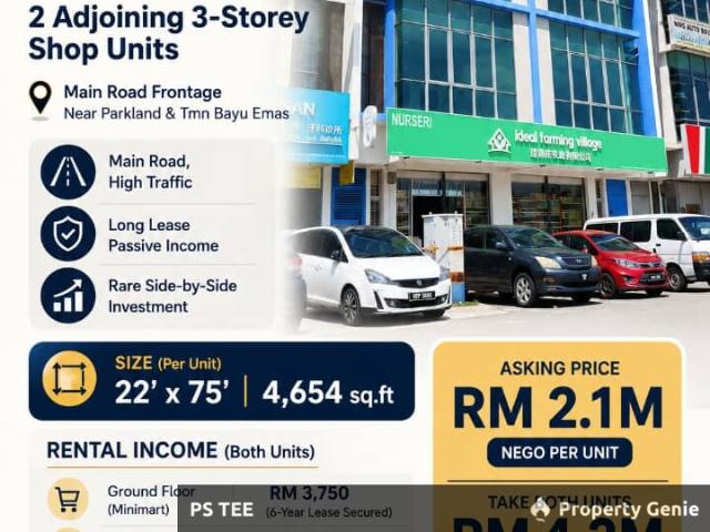 Shop for sale in Port Klang, Selangor