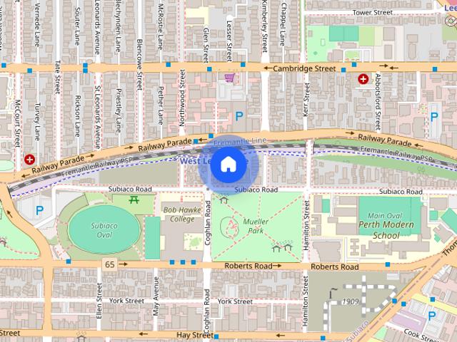 Apartment for rent in Subiaco Po, Western Australia