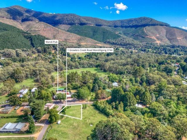 Land for sale in Wandiligong, Victoria
