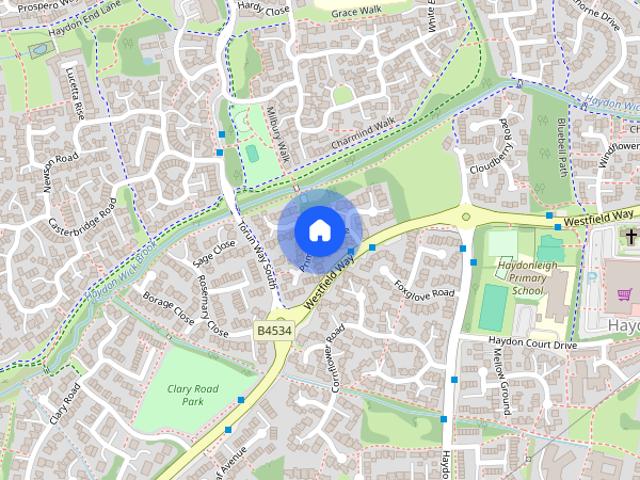 House for rent in Haydon End, Abbey Mead