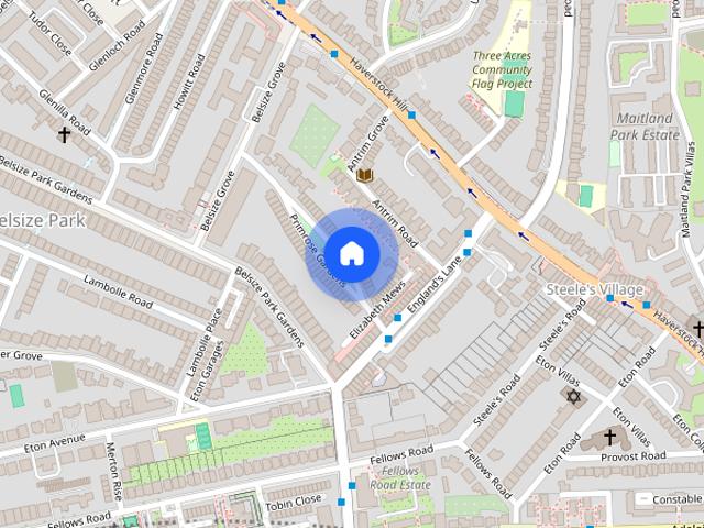 Apartment for rent in Belsize Park, Primrose Hill