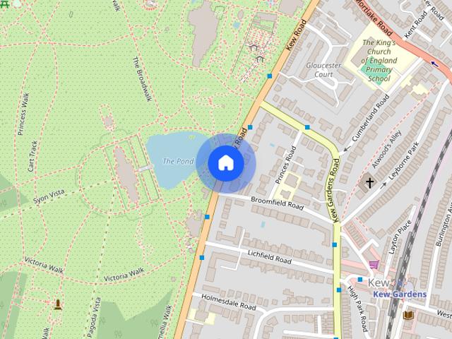 Apartment for rent in Kew, Greater London