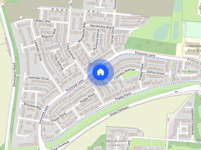 House for rent in Brunton Rise, Newcastle upon Tyne