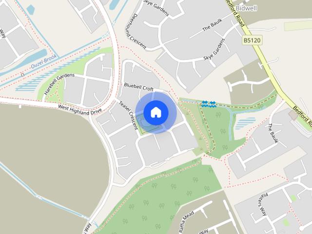 Apartment for rent in Houghton Regis, Isle Of Man