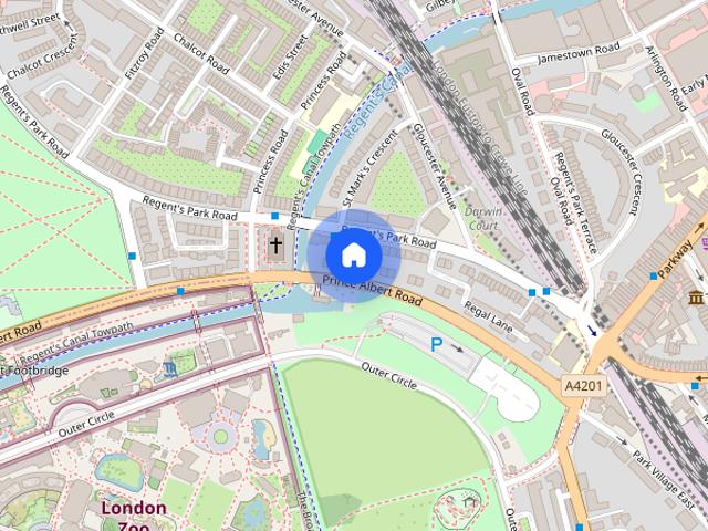 House for rent in Primrose Hill, Greater London