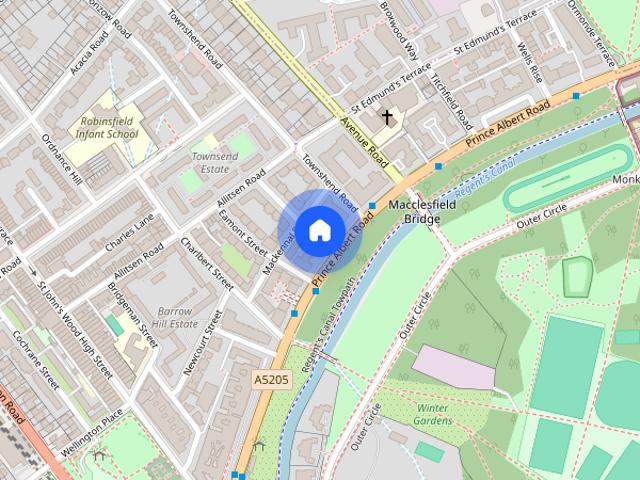 Apartment for rent in St. John's Wood, Cat Hill