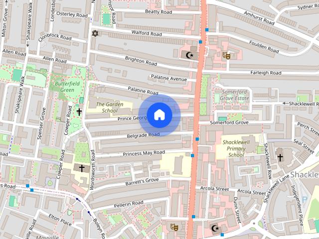 House for rent in Shacklewell, Greater London