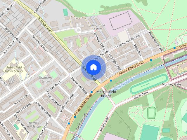 Apartment for rent in St. John's Wood, Greater London