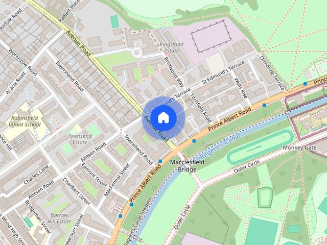 Apartment for rent in St. John's Wood, Greater London