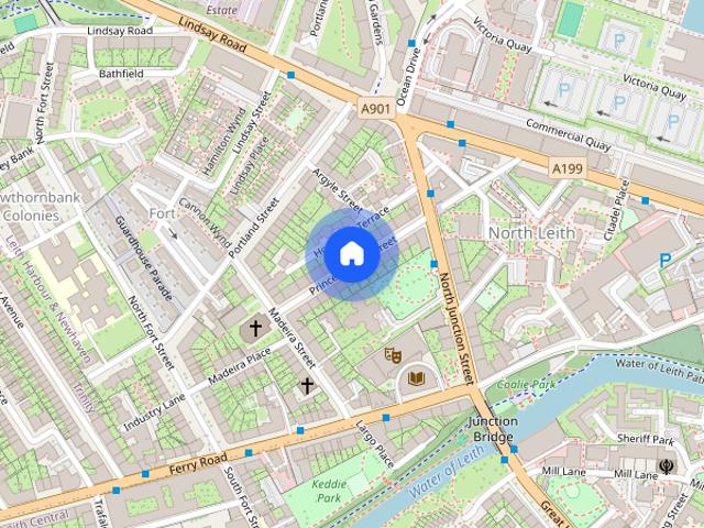Apartment for rent in North Leith, Leith