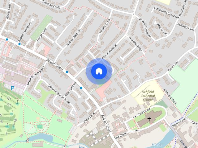 House for rent in Lichfield, Boley Park