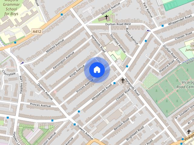 House for rent in Holywell Estate, Watford