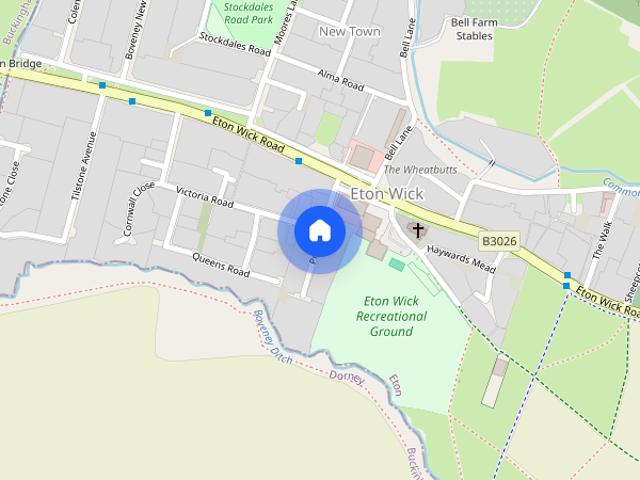 House for rent in New Town, Eton