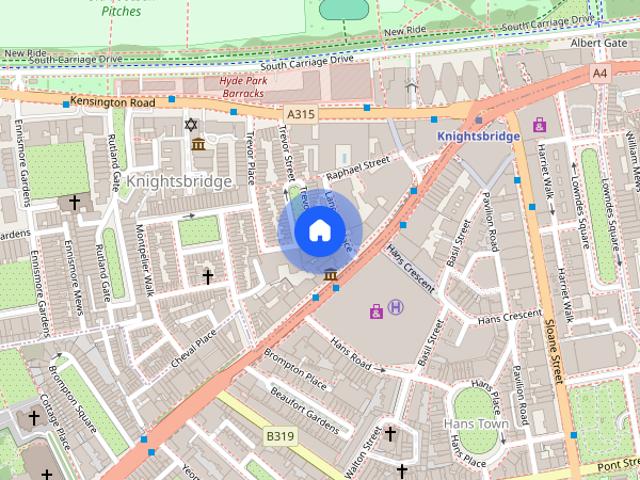 Apartment for rent in Knightsbridge, Greater London