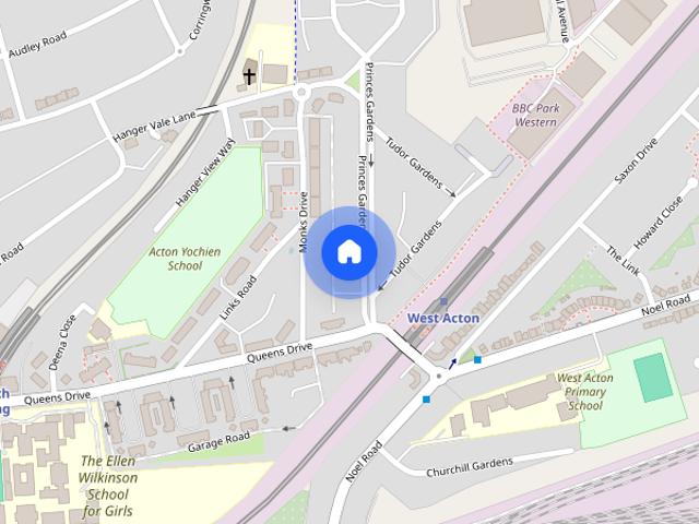 House for rent in Hanger Hill Garden Estate, Greater London