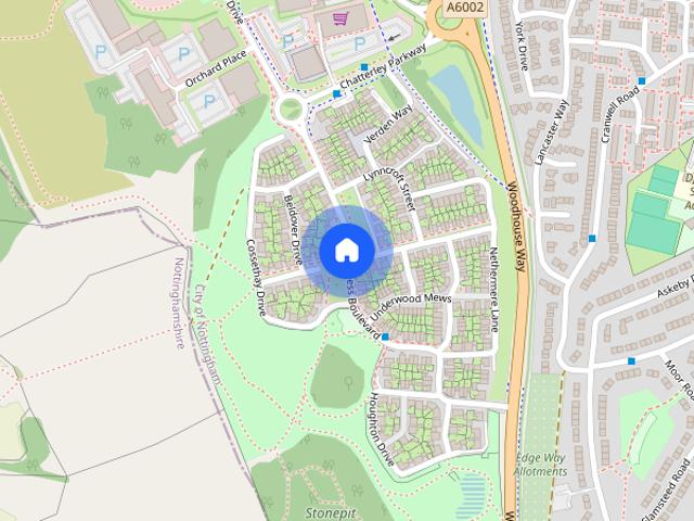 House for rent in Broxtowe, Haddon