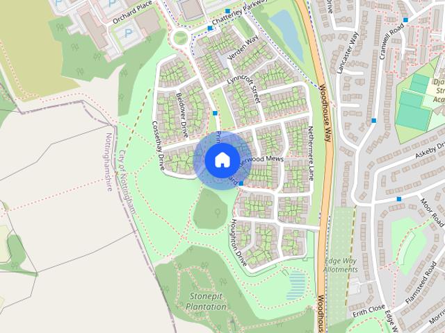 House for rent in Broxtowe, Haddon