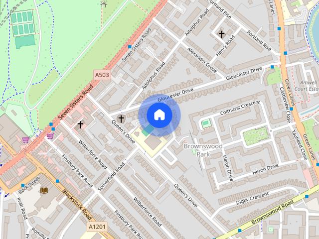 Apartment for rent in Brownswood Park, Greater London