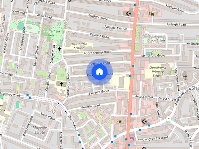House for rent in Shacklewell, Greater London