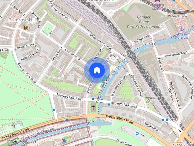 House for rent in Chalk Farm, Primrose Hill