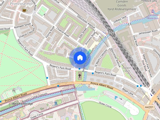 Apartment for rent in Chalk Farm, Primrose Hill