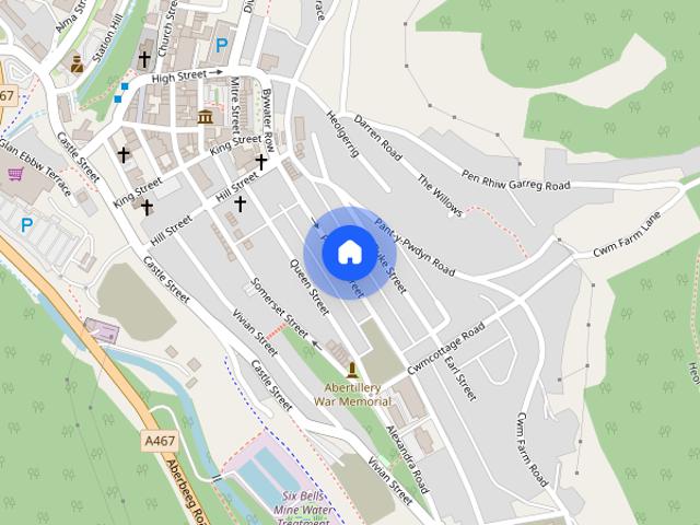 House for rent in Abertillery