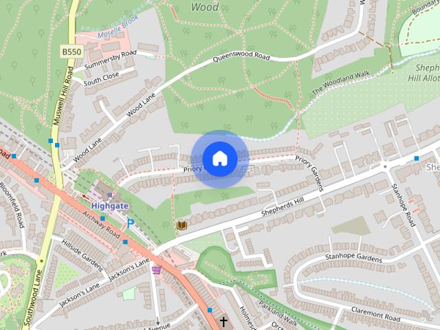 House for rent in Shepherd's Hill, Muswell Hill
