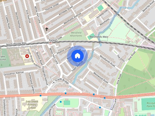 House for rent in London Borough of Richmond upon Thames, Greater London